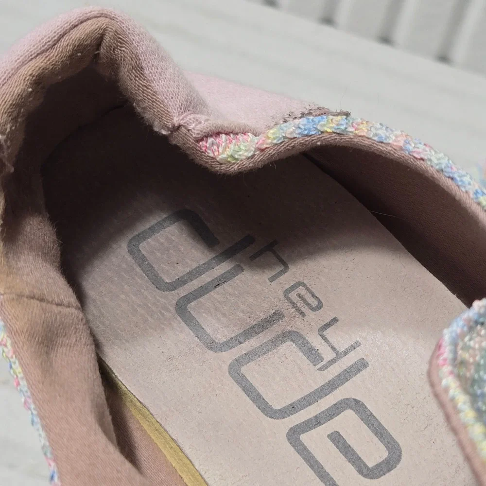 Hey Dude Wendy Youth Sox Pastels Multi Color Slip On Loafers Size 5Y 130255074